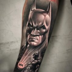 batman tattoo