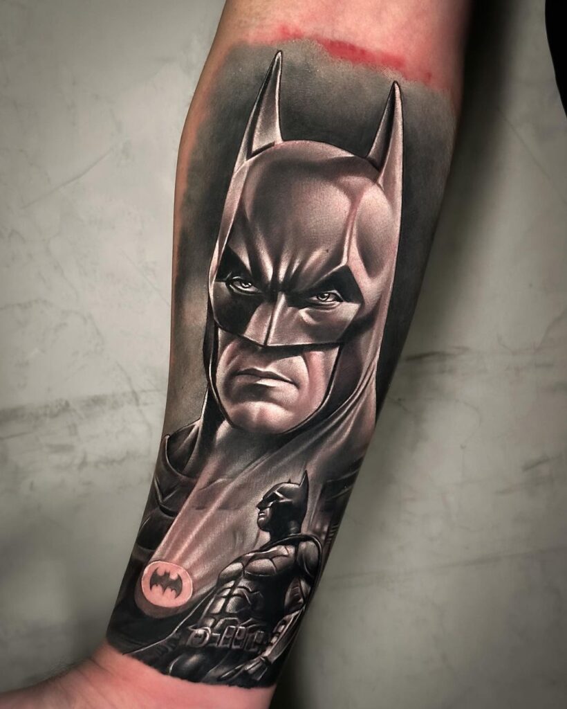 batman tattoo